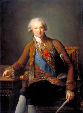 Portrait of the Comte de Vaudreuil